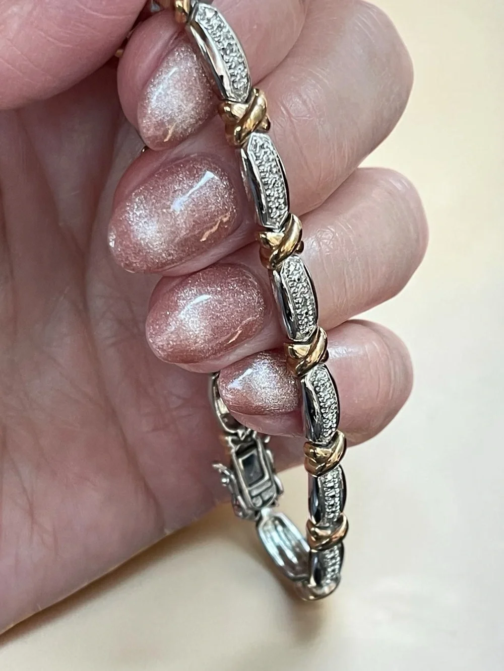 Ross-Simons Diamond Moissanite Tennis Bracelet